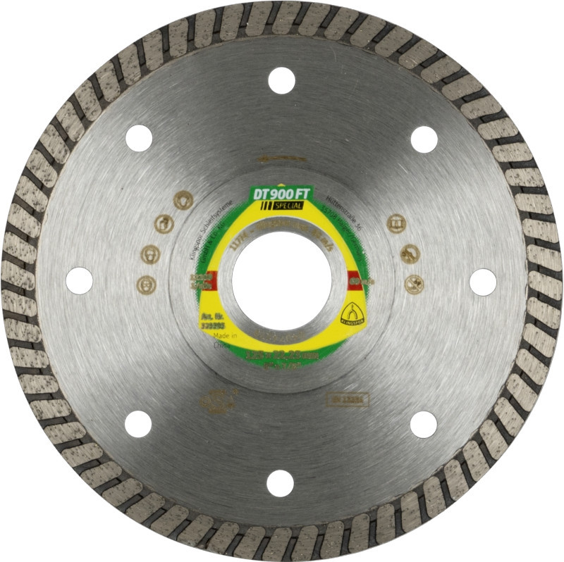 KLINGSPOR 115mm x 1.4mm x  22.23mm DIAMOND CUTTING BLADE