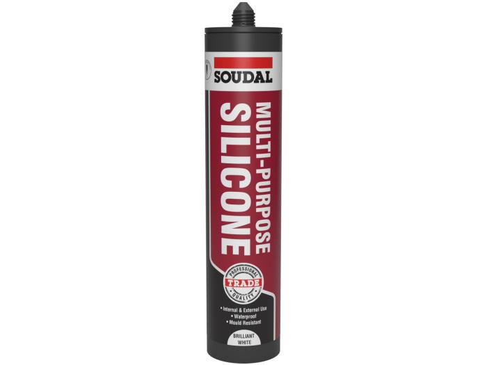 Soudal White Multi-Purpose Silicone
