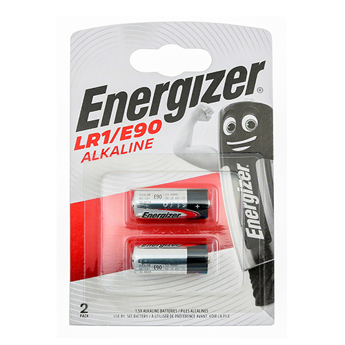 Energizer Alkaline LR1/E90 Battery Pack of 2