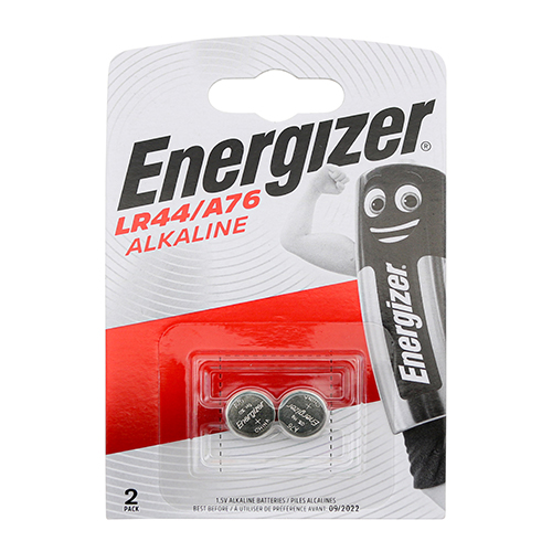 Energizer Alkaline A76/LR44 Coin Battery Pack of 2