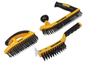 ROUGHNECK Wire Brush Set 3 Piece ROU52094