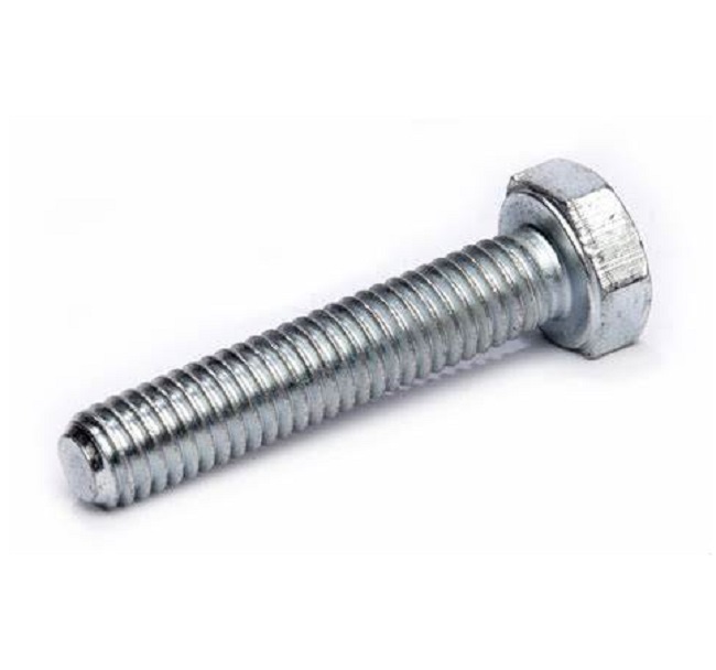 1/4 UNC x 1 1/2" Hexagon Set Screws High Tensile ANSI Gr 5  BS1768  Grade S Zinc