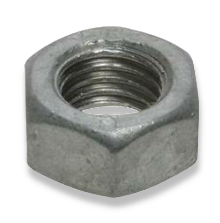 M12 Hexagon Full Nuts Grade 8 Galvanised DIN 934