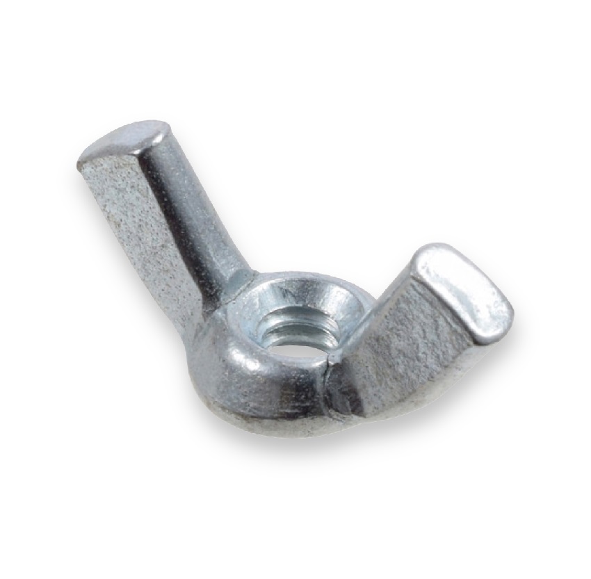 M6   Wing Nuts  Grade 4  Zinc Plated  DIN  315