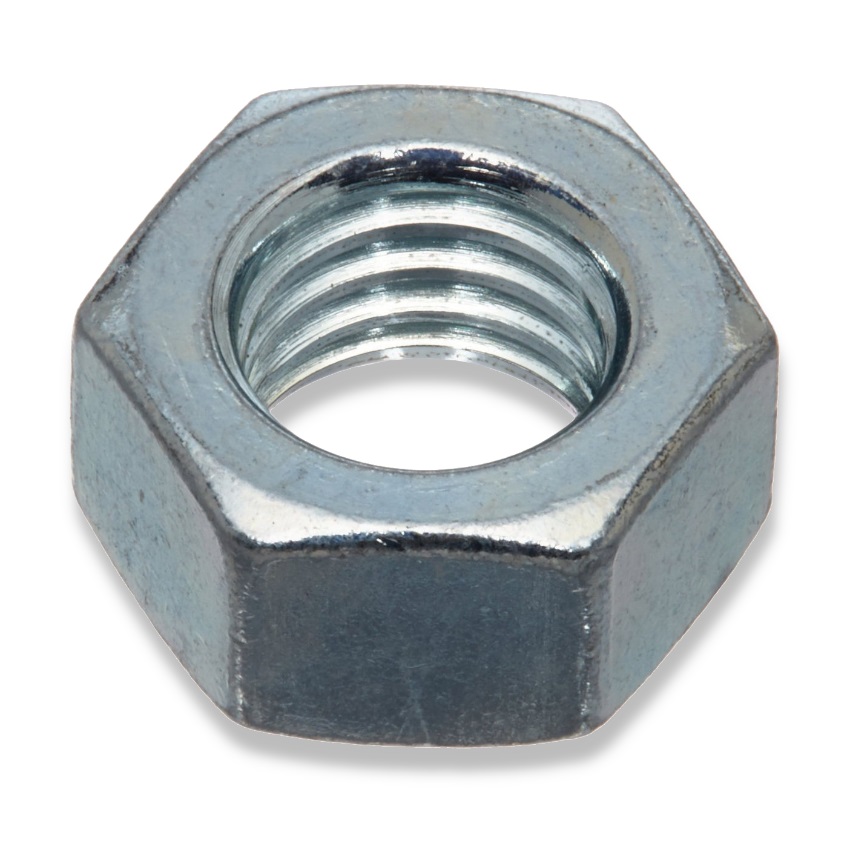 M5  Hexagon Full Nuts  Grade 8  Zinc Plated  DIN  934