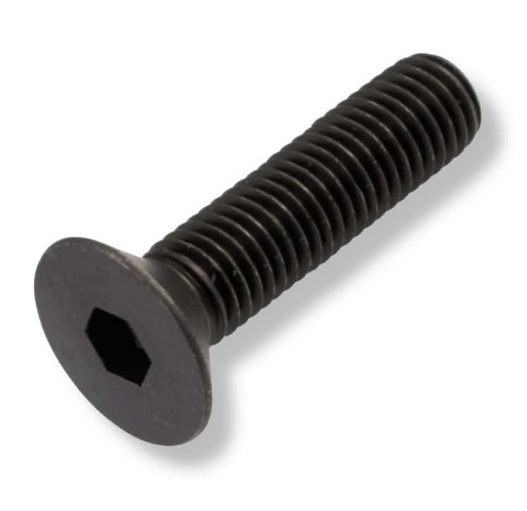 M6  x  16   Socket Countersunk  Screws  Grade 10.9  Self Colour   DIN 7991