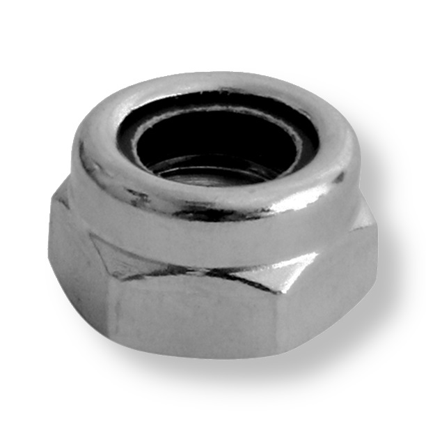 M4  Hexagon  Nyloc Nuts   Stainless Steel A2(304)  DIN 985  Type T