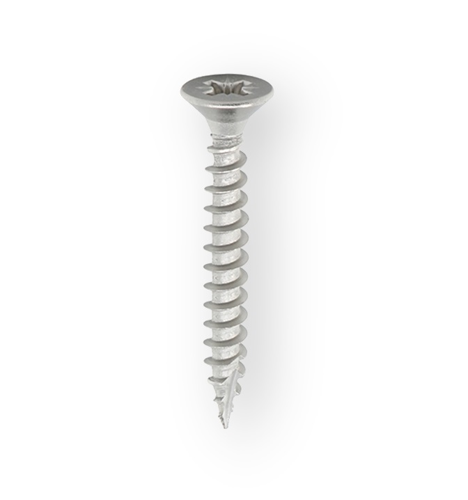 6.0 x 130mm TIMco Classic Pozi CSK Multi-Purpose Screws A2 (304) Stainless Steel (Box of 100)