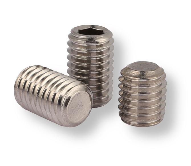 M3  x  5  Socket  Set ( Grub)   Screws  Cup Point  A2 (304)  Stainless Steel   DIN 916