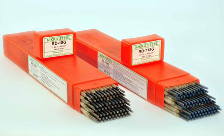 4.0MM X 400MM NIKKO STEELS RD-718 AWS A5.1 E7018 ELECTRODES 5KG