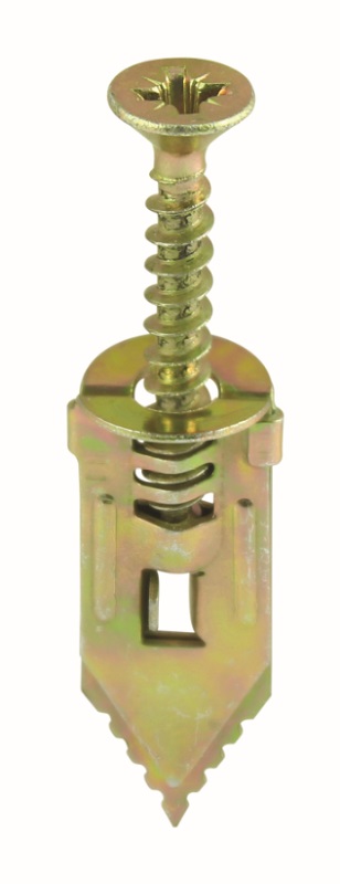 TIMco Hammer-In Fixings - 4 x 30mm - Yellow