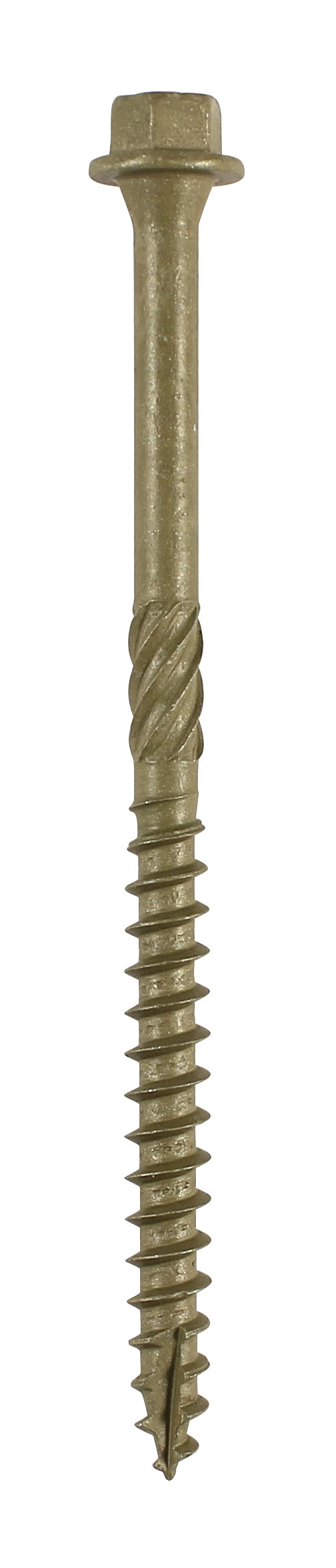 TIMco Timber Screws - Hex - 6.7 x 75 - Exterior - Green (Box of 50)