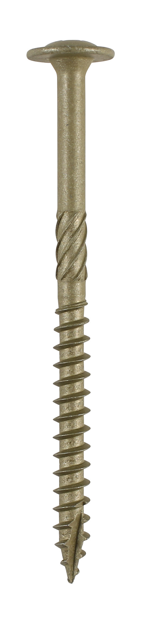 TIMco Timber Screws - Wafer - 6.7 x 125 - Exterior - Green (Box of 50)