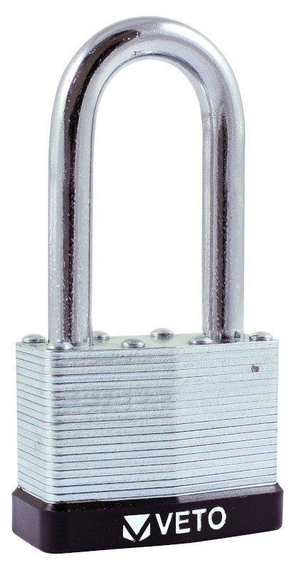 Veto Laminated Padlock - 50mm - Long Shackle