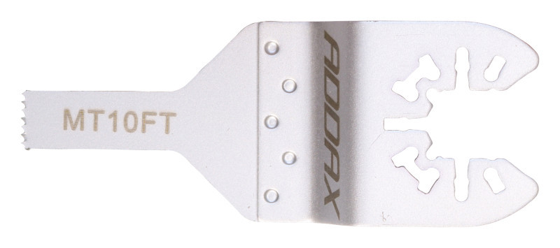 Addax 10mm Flush-Cut Multi-Tool Blade for Wood with Universal Fitting
