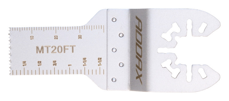 Addax 20mm Flush-Cut Multi-Tool Blade for Wood with Universal Fitting