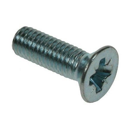 M6  x  25  POZI  CSK M/ SCREWS  ZINC
STEEL   ( Din  965)