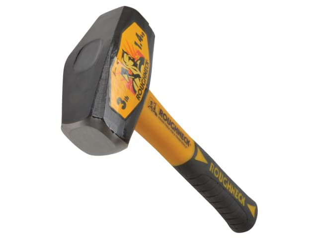 ROUGHNECK Club Hammer Fibreglass Handle 1.4kg (3 lb) ROU65608