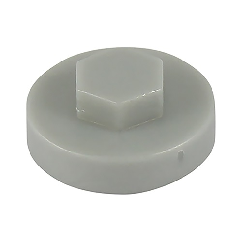 16MM COVER CAP TO SUIT HEXAGON HEAD SELF DRILL SCREWS WITH 16MM WASHERS – WHITE (00E55)