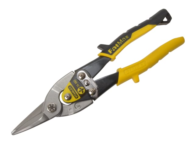 STANLEY Yellow Aviation Snips Straight Cut 250mm (10in) STA214563
