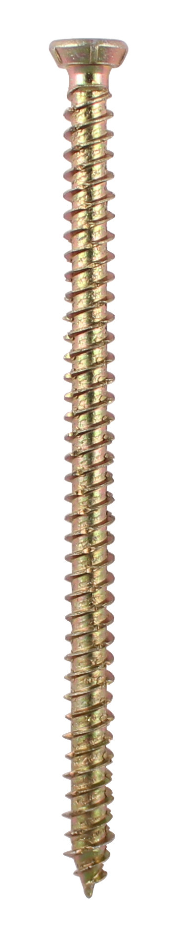 TIMco Multi-Fix Concrete Screws - Countersunk - 7.5 x 60 - Yellow (Box of 100)