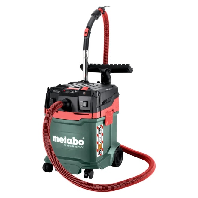 Metabo AS 36-18 M 30 PC CC 18V Vacuum Cleaner - Body
